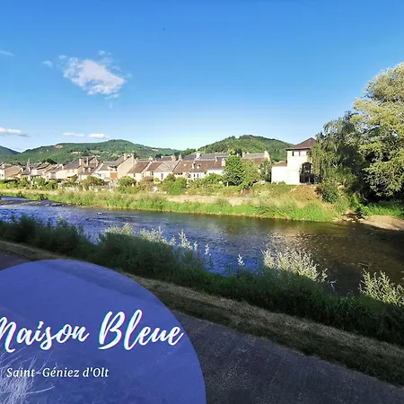 La Maison Bleue, Village Vacances, Piscine, Parking Lejlighed Saint-Geniez-dʼOlt