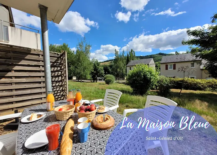 Διαμέρισμα La Maison Bleue, Village Vacances, Piscine, Parking Saint-Geniez-dʼOlt